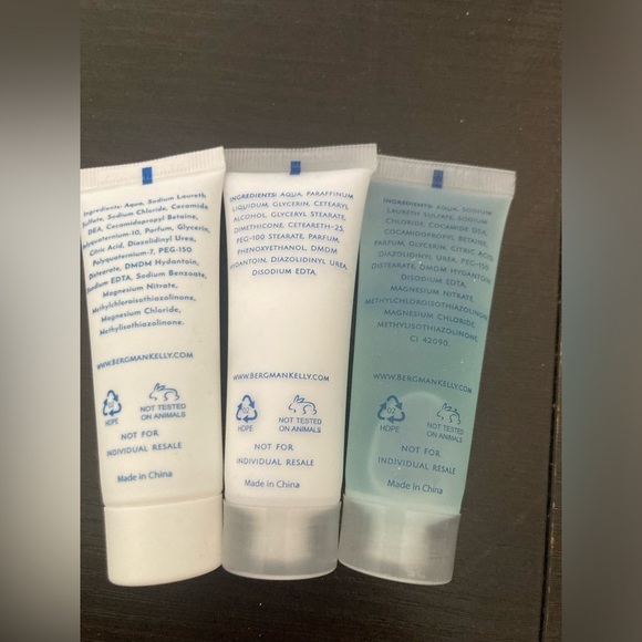 4/$25 Bergman Kelly Travel set. 3 piece set. Perfect for travel. Each 1 oz - Picture 2 of 4